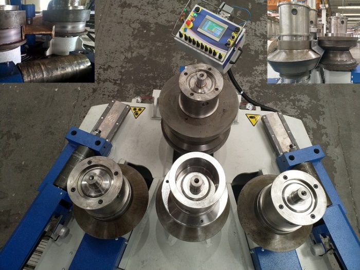 140 Section Bending  Machine  customized rollers configuration