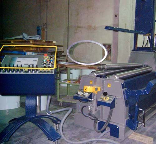 4 Roll Plate Bending Machine